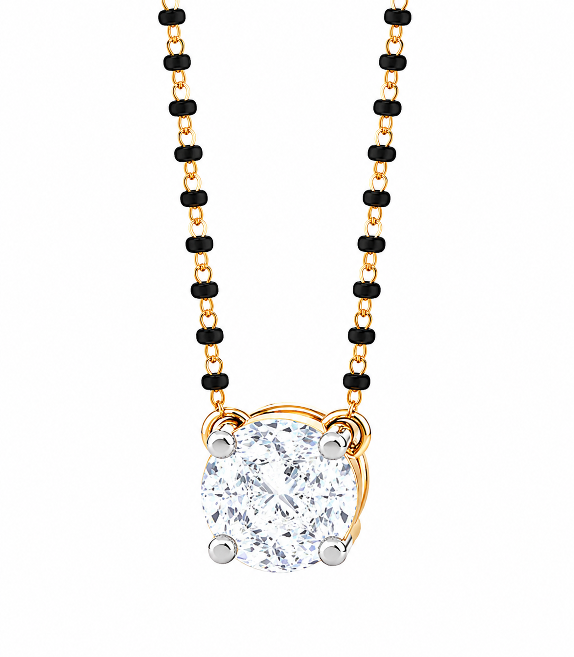 Lakshri Solitaire Mangalsutra Pendant