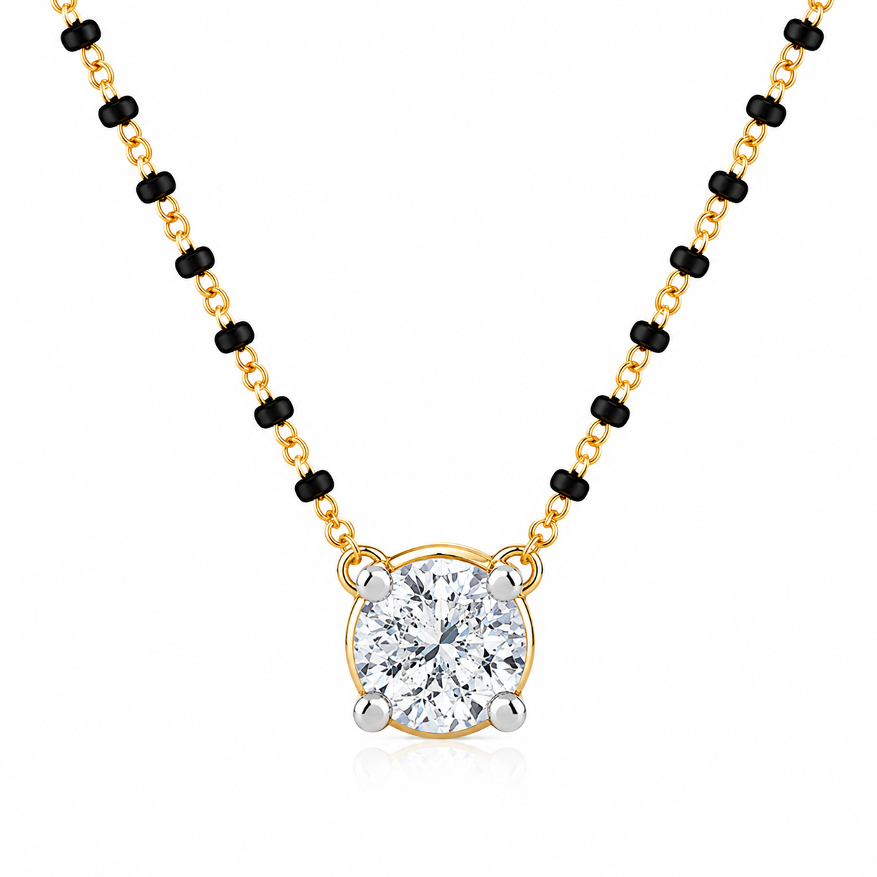 Lakshri Solitaire Mangalsutra Pendant