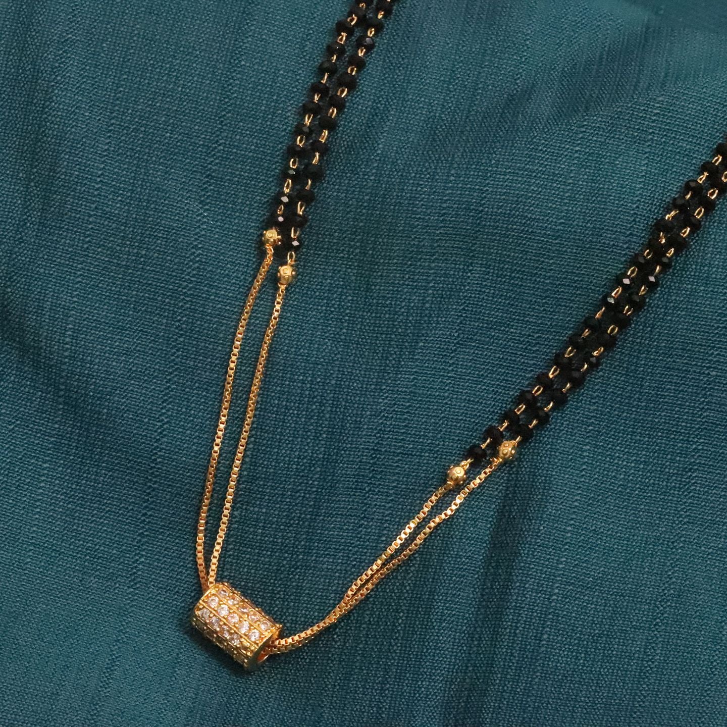 Shreevika Gold Mangalsutra for Women | Elegant Daily Wear, Festive & Bridal Design