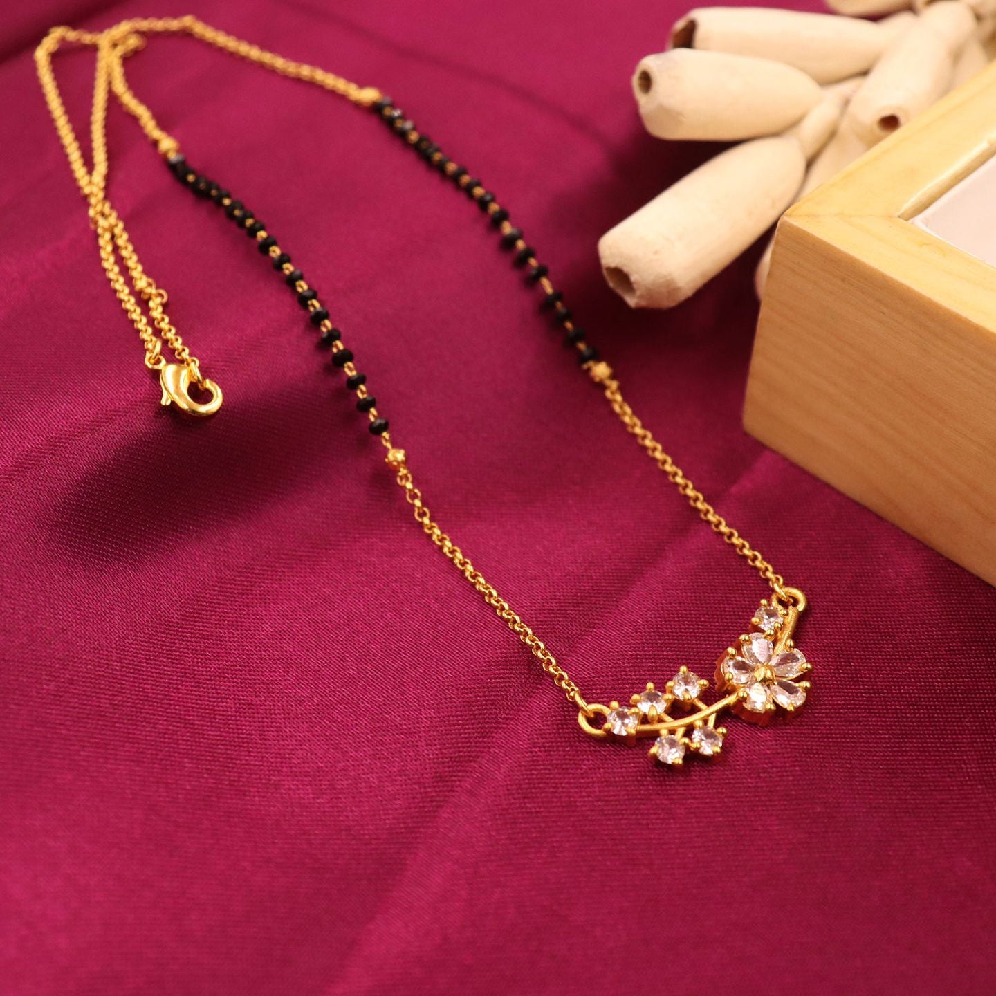 Aaravi Gold Plated Mangalsutra