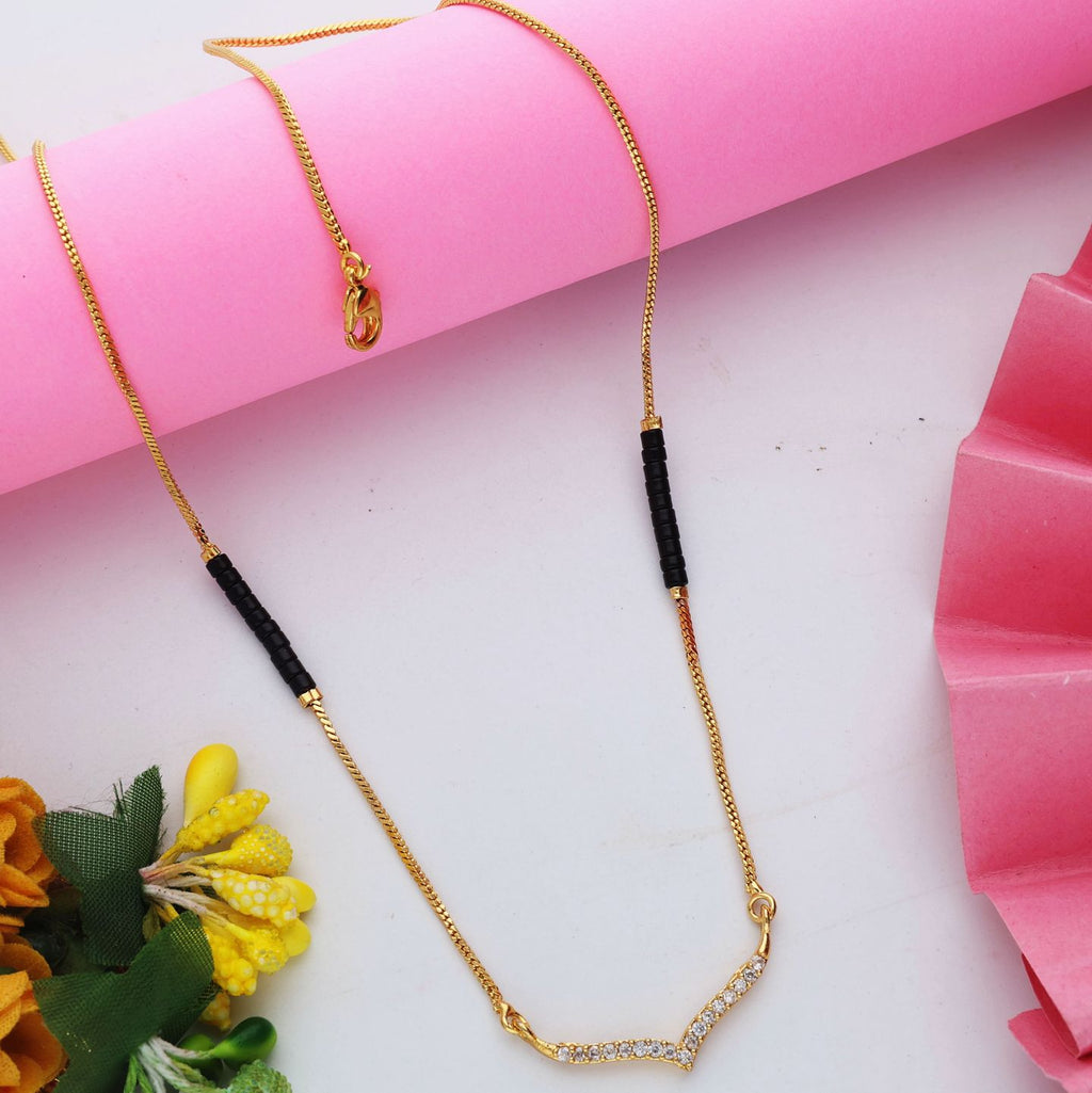 Ishani Gold Plated Mangalsutra