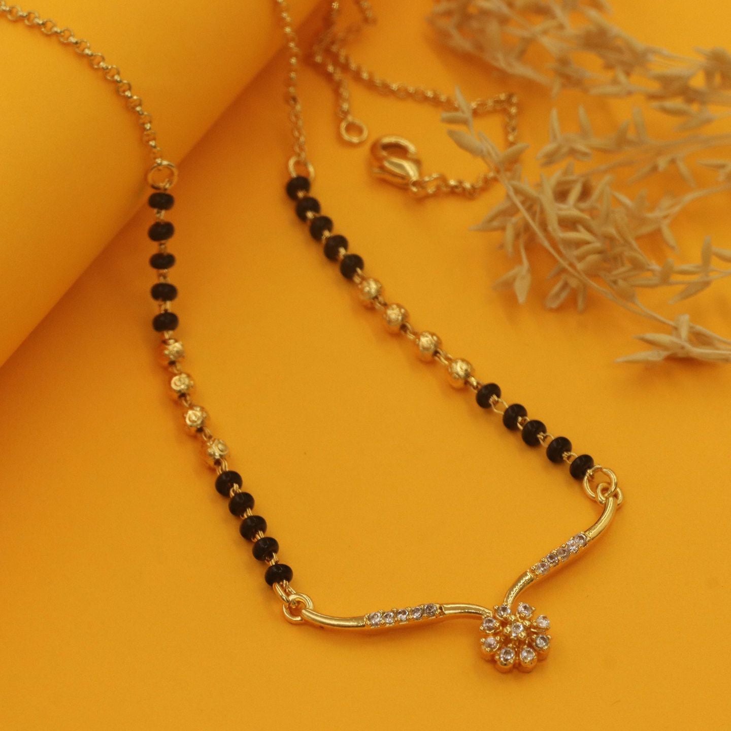 Sharvi Gold Plated Mangalsutra