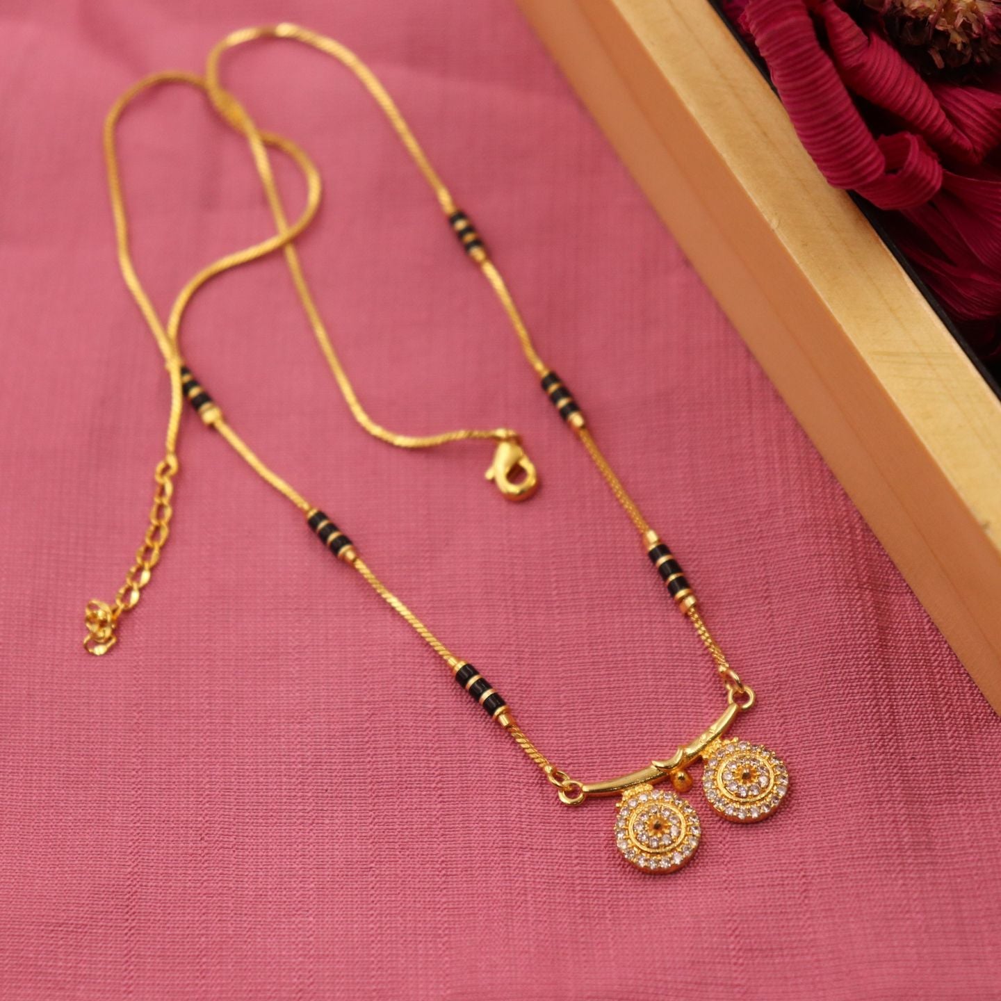 Anvita Gold Plated Mangalsutra