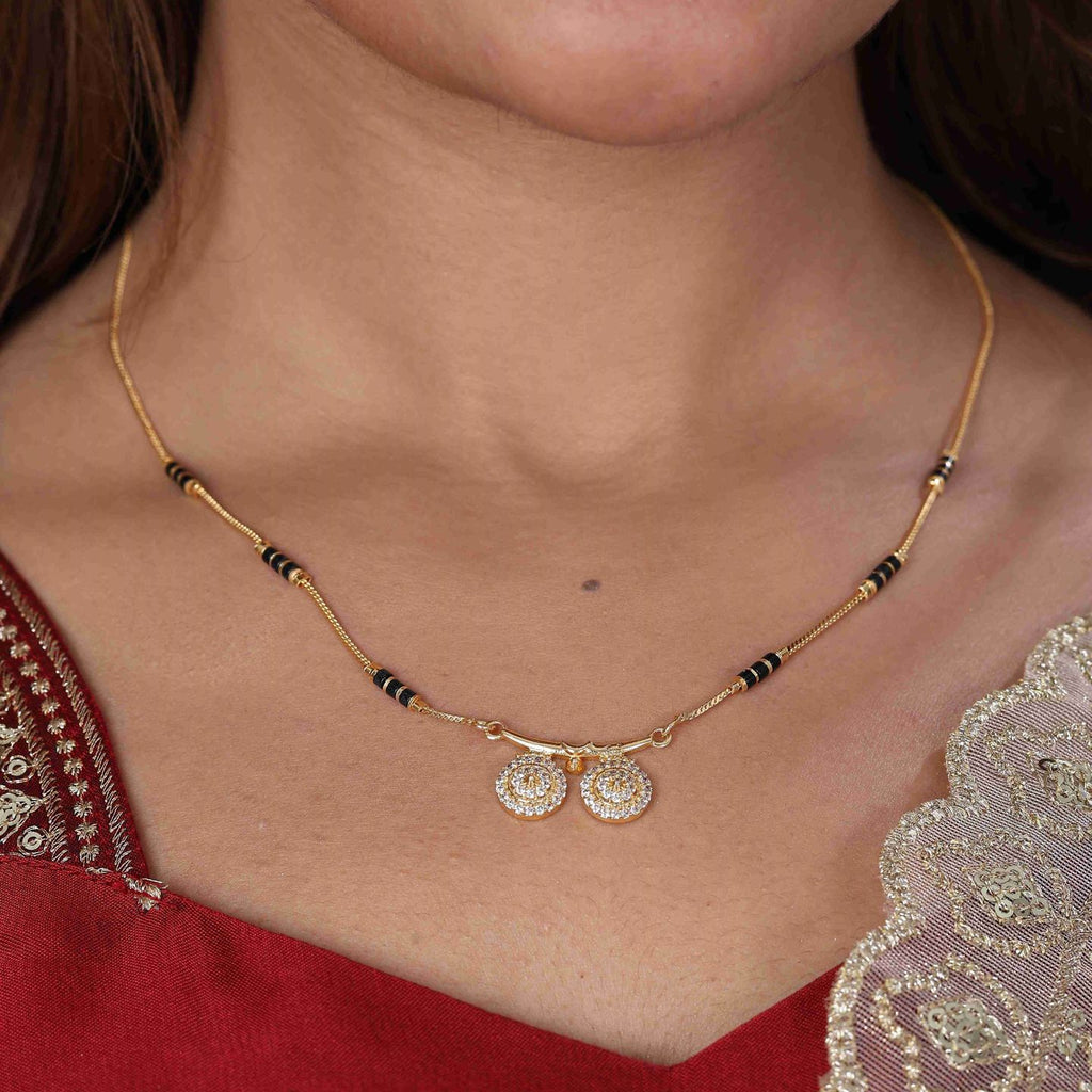 Anvita Gold Plated Mangalsutra