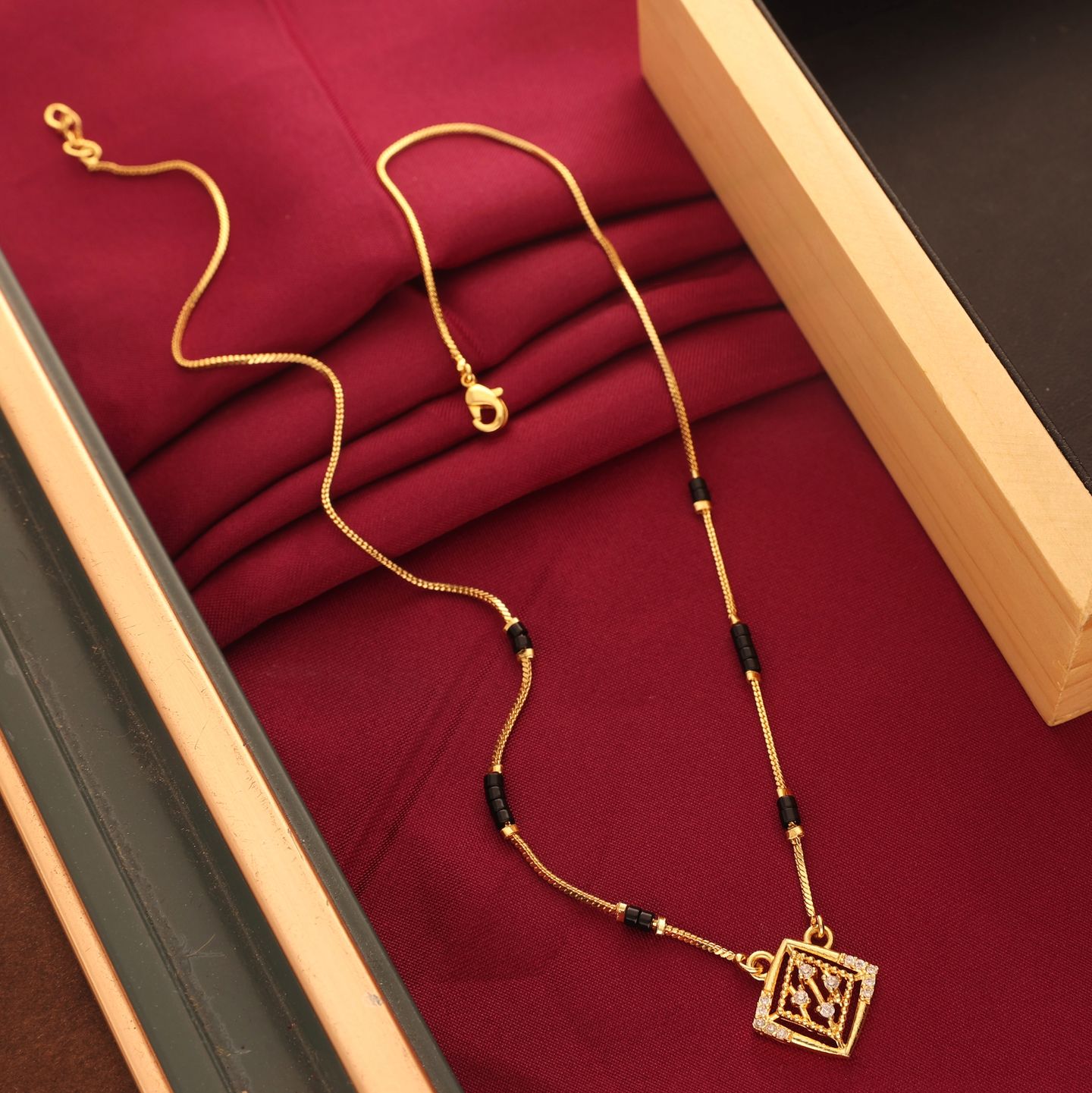 Shivya Gold Plated Mangalsutra