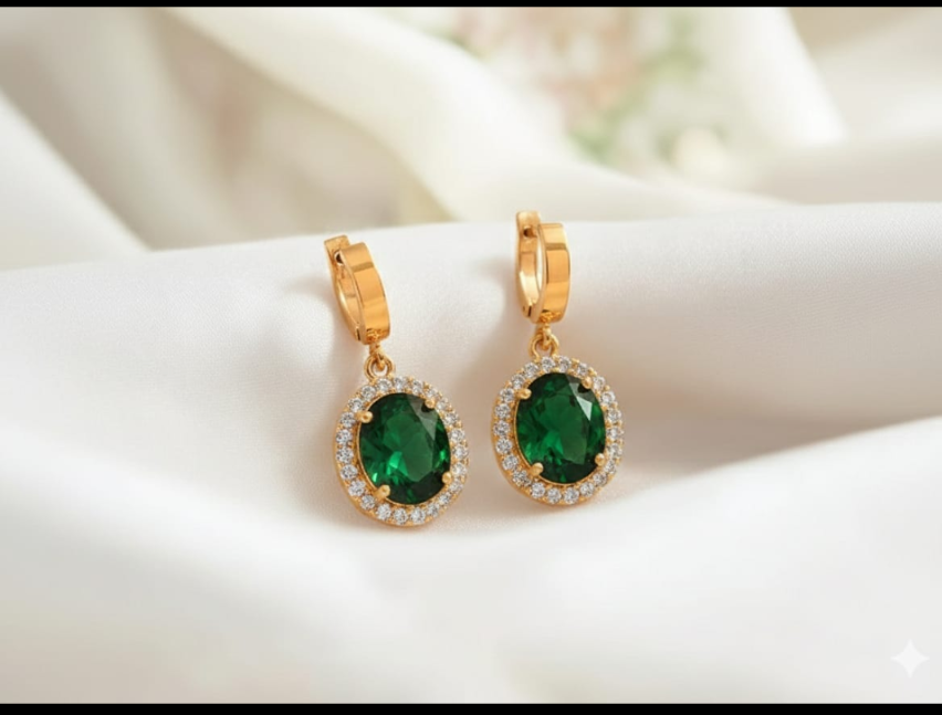 Lakshri Luxe-Emerald Royale Drops